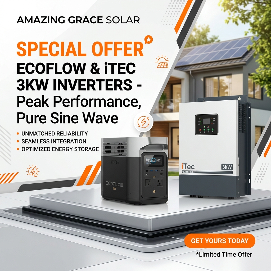 EcoFlow & iTec 3kW Special Offer