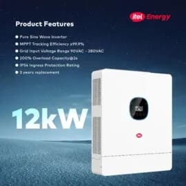 Itel 12kw Inverter (Hybrid Single-Phase)