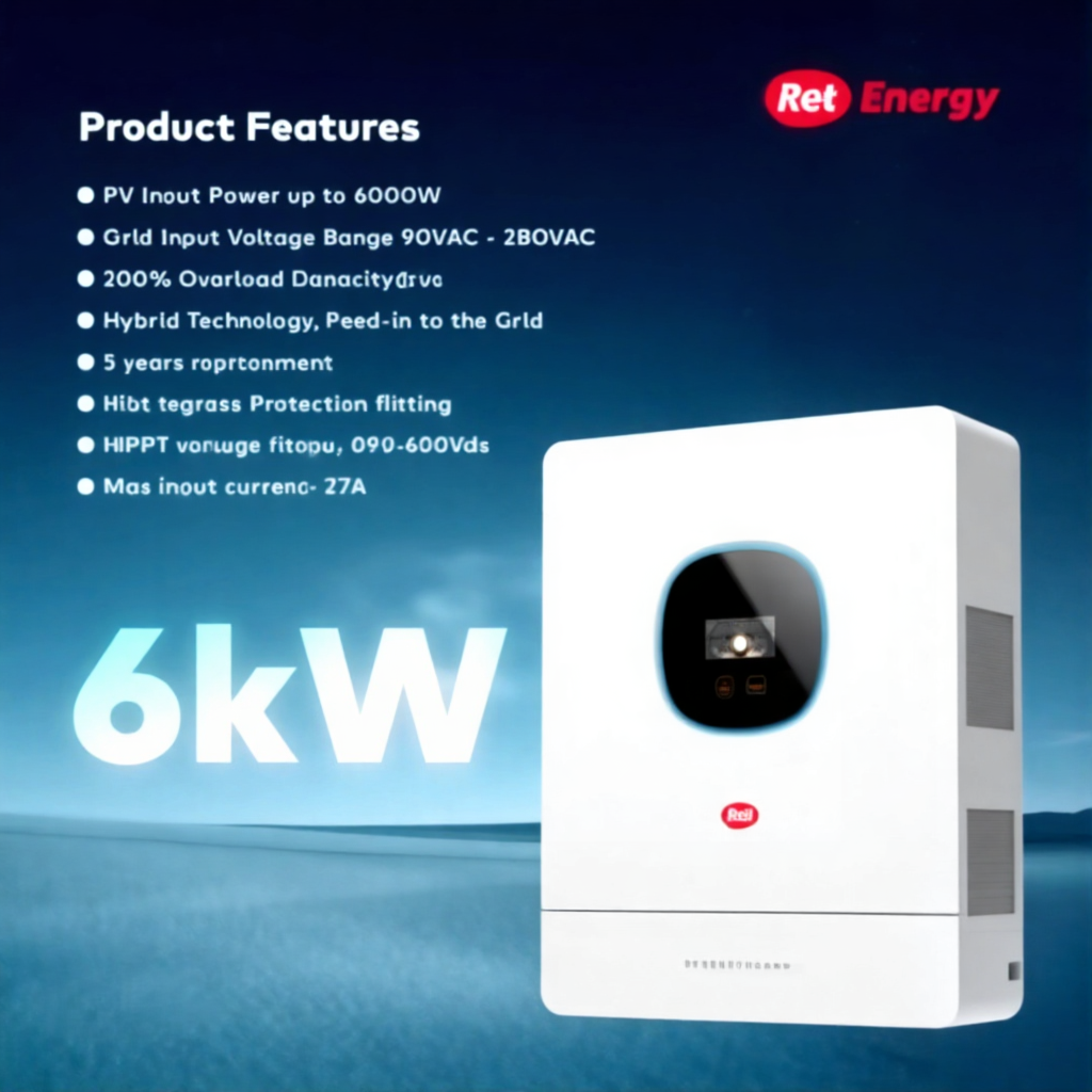 Itel 6kw Inverter (Hybrid Standard)